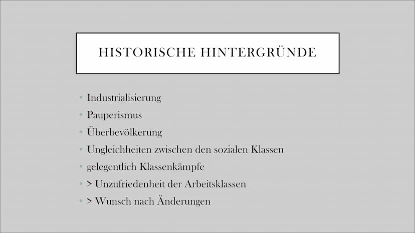 KARL MARX
GESCHICHTLICHEN&BIOGRAFISCHEN HINTERGRUND
Emily
G1 eR . Biografie
●
Lebenslauf
• Historischer Hintergrund
• Allgemeine Gesellschaf