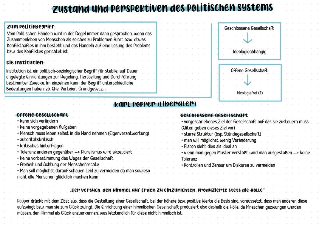 Politische Systeme 