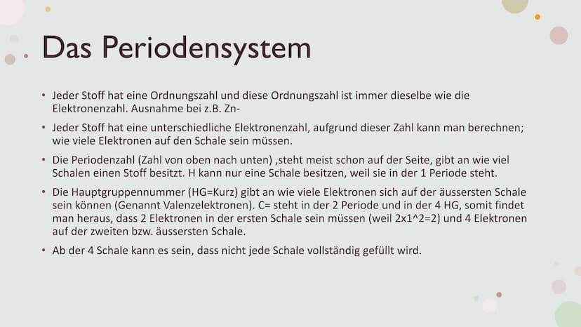 Elektronenkonfiguration
Die Verteilung der Elektronen eines Atoms auf die
verschiedenen Schalen Das Schalenmodell
Ist ein Modell, bei dem di