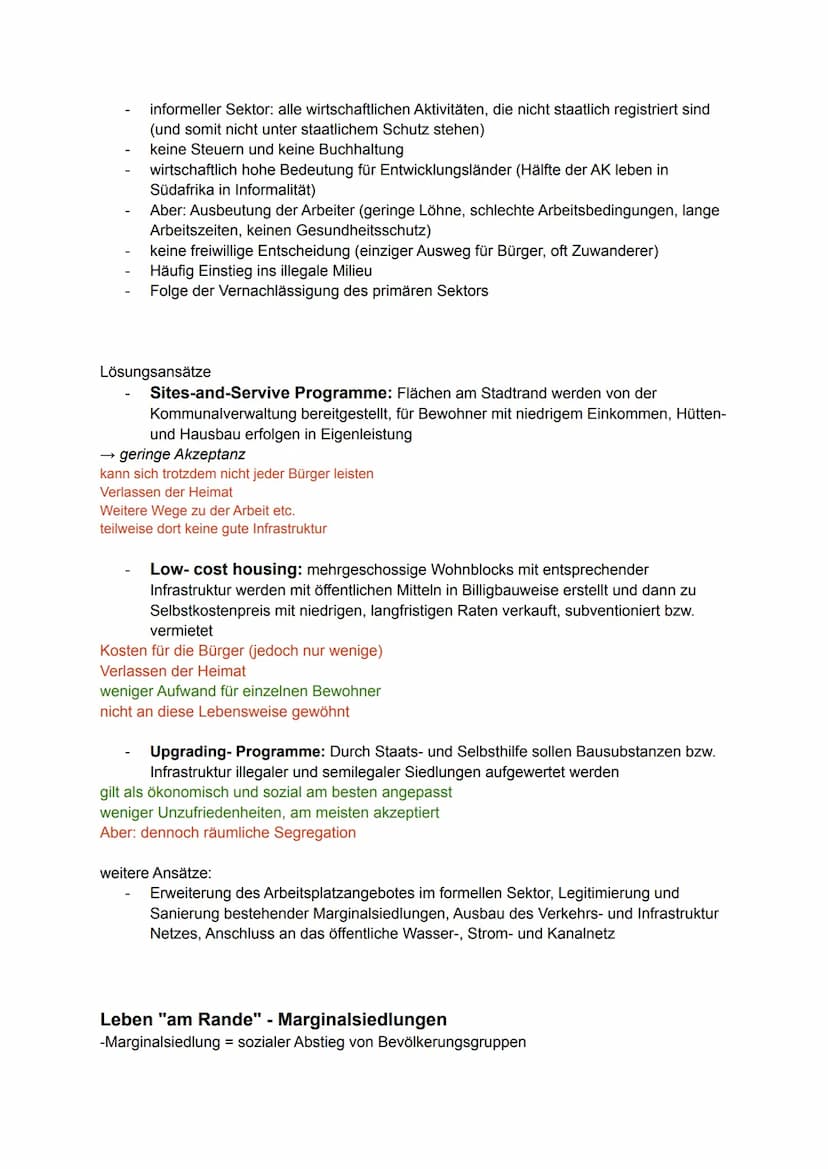 Stadtentwicklung und Stadtstrukturen
Megacitys as Orte großer Vulnerabilität und Gefährdung (Verwundbarkeit)
beschreibt Ausmaß von Anfälligk
