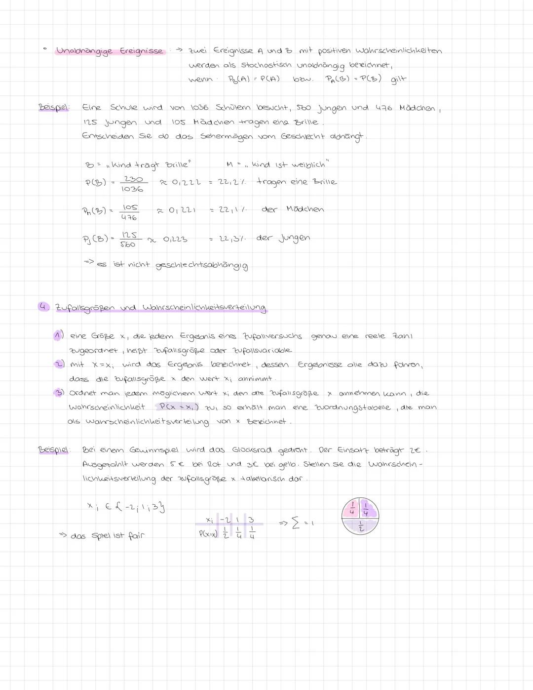 # KLAUSUR 2.

I Binomialverteilung

→ bei „entweder oder" Experimenten mit nur 2 möglichen Resultaten

→ z.B. Treffer oder kein Treffer? / k