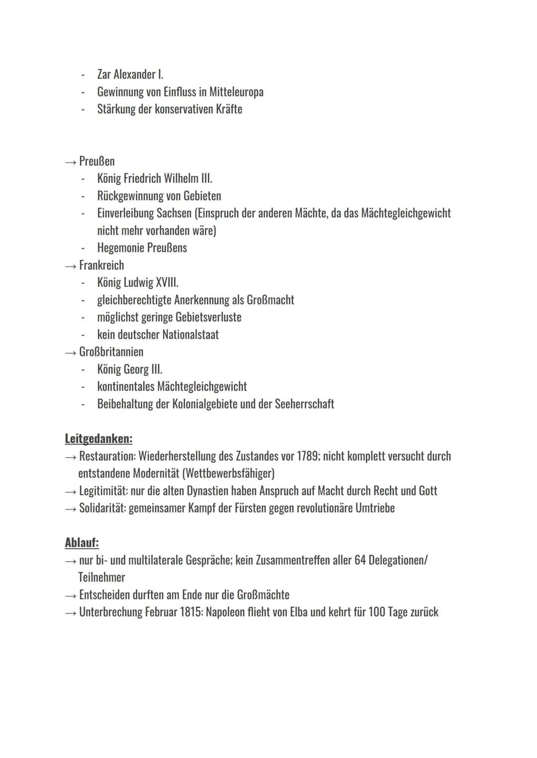 Napoleonische Kriege / Koalitionskriege (1792-1815)
Napoleon Bonaparte:
französischer General und später Kaiser von Frankreich
→stieg währen