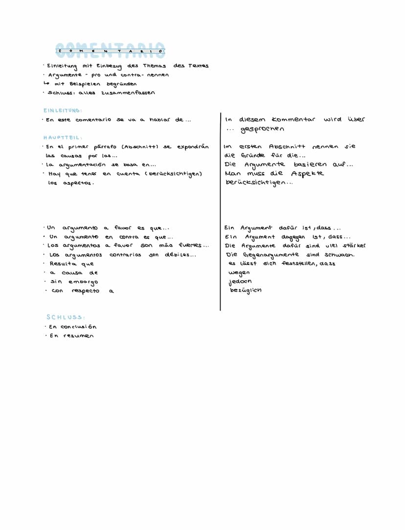 MEDIACIÓN
Sprach mittlung
Übersetzung eines deutschen Textes auf Spanisch
· Aufgabenstellung beachten
was
wird erwartet?
was genau sollst du