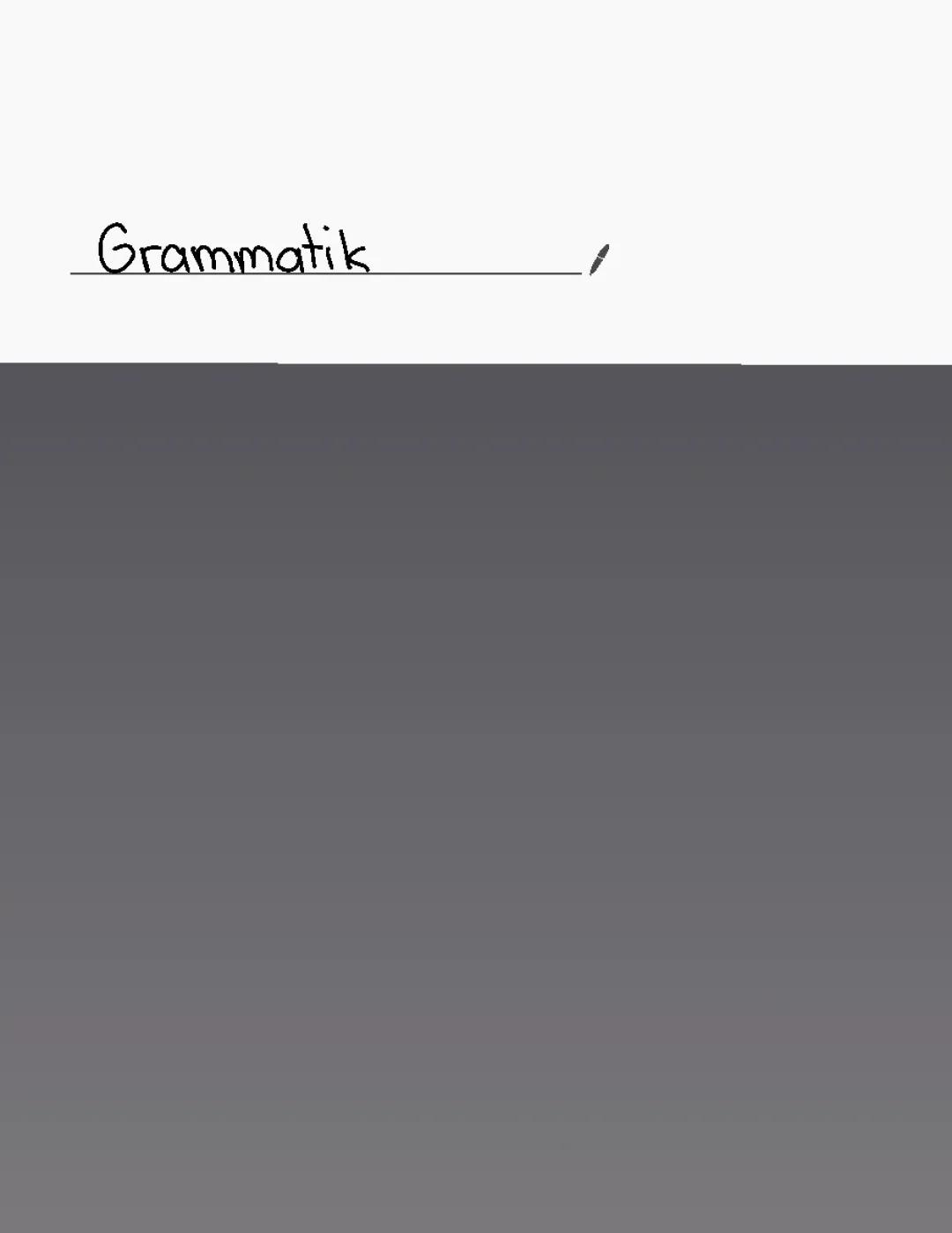 Latein Grammatik Klasse 8/9