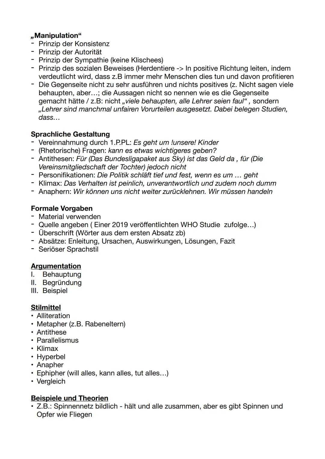 Kommentar
Einordnen
Zustimmen
• Teilweise zustimmen
Teilweise widersprechen
Ablehnen
.
.
Gedanken ausschmücken:
Beispiele
.
Modalverben
Bei 