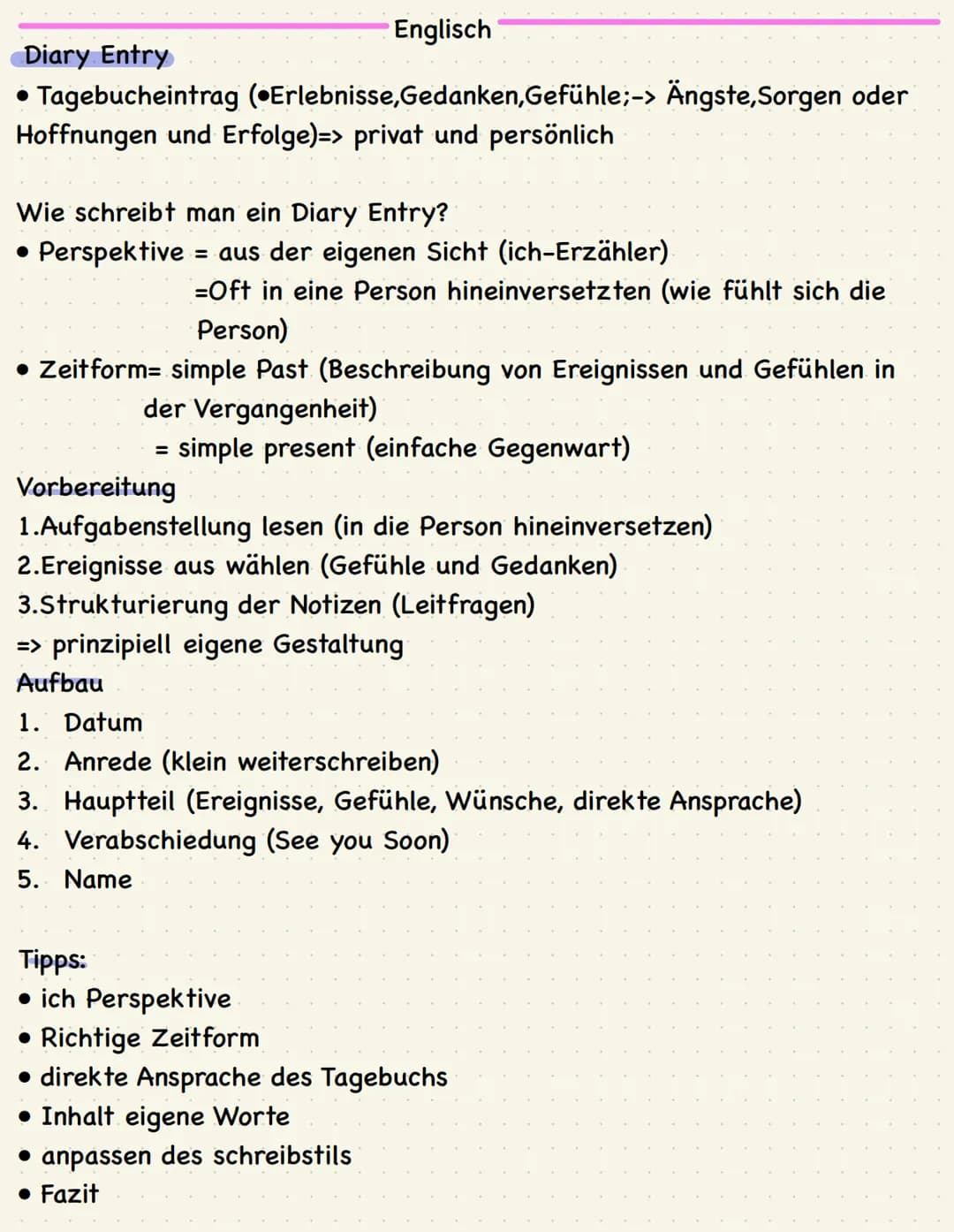 Operatorenliste:
Reproduktion
Englisch
delineate = skizzieren (Sachverhalt in seinen Grundzügen
angeben)
describe = beschreiben (etwas in ei