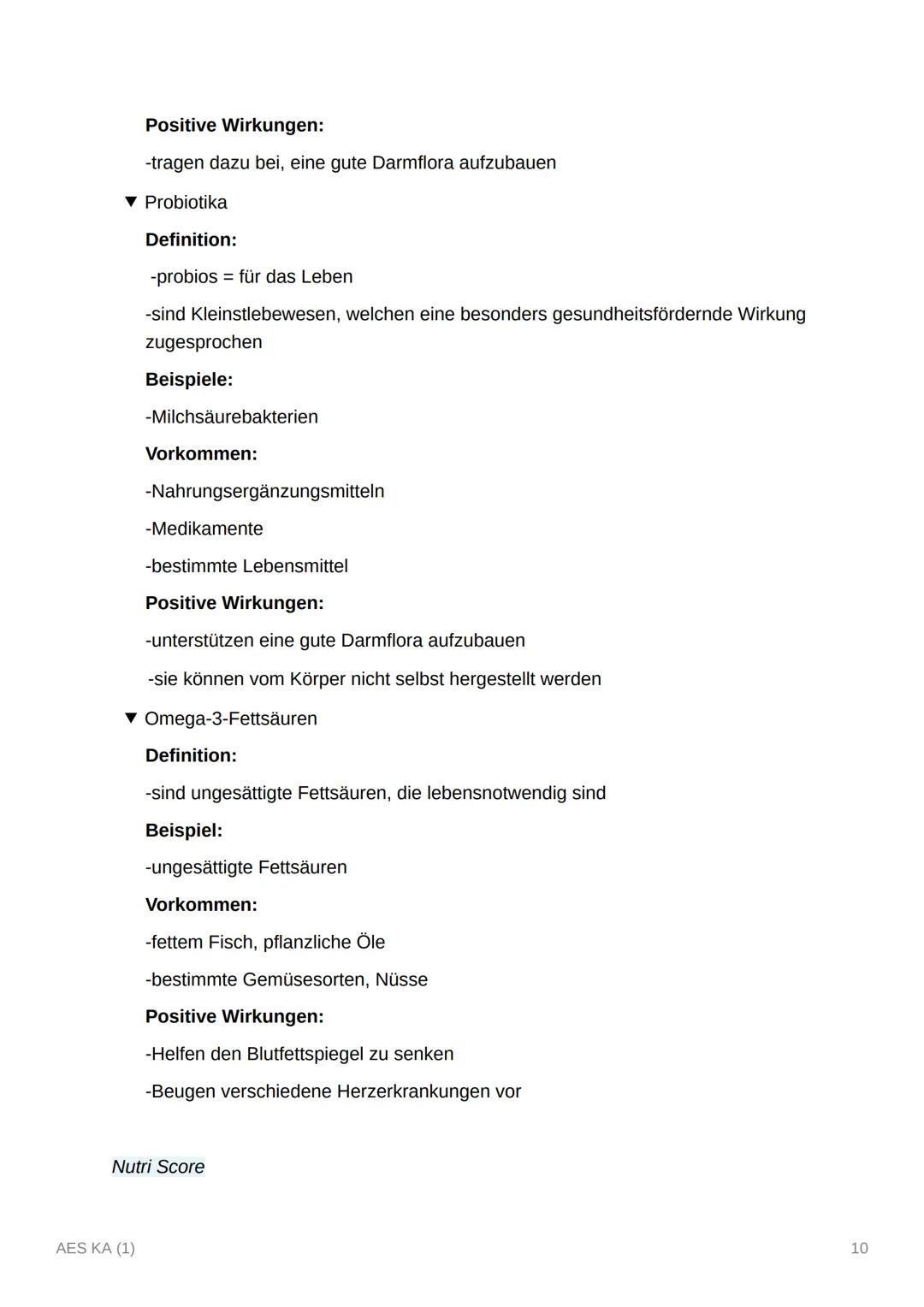 AES KA (1)

Ernährungstrends

▼ Definition

Mit dem Begriff Ernährungstrends werden neuartige Tendenzen im
Ernährungsverhalten von Bevölkeru