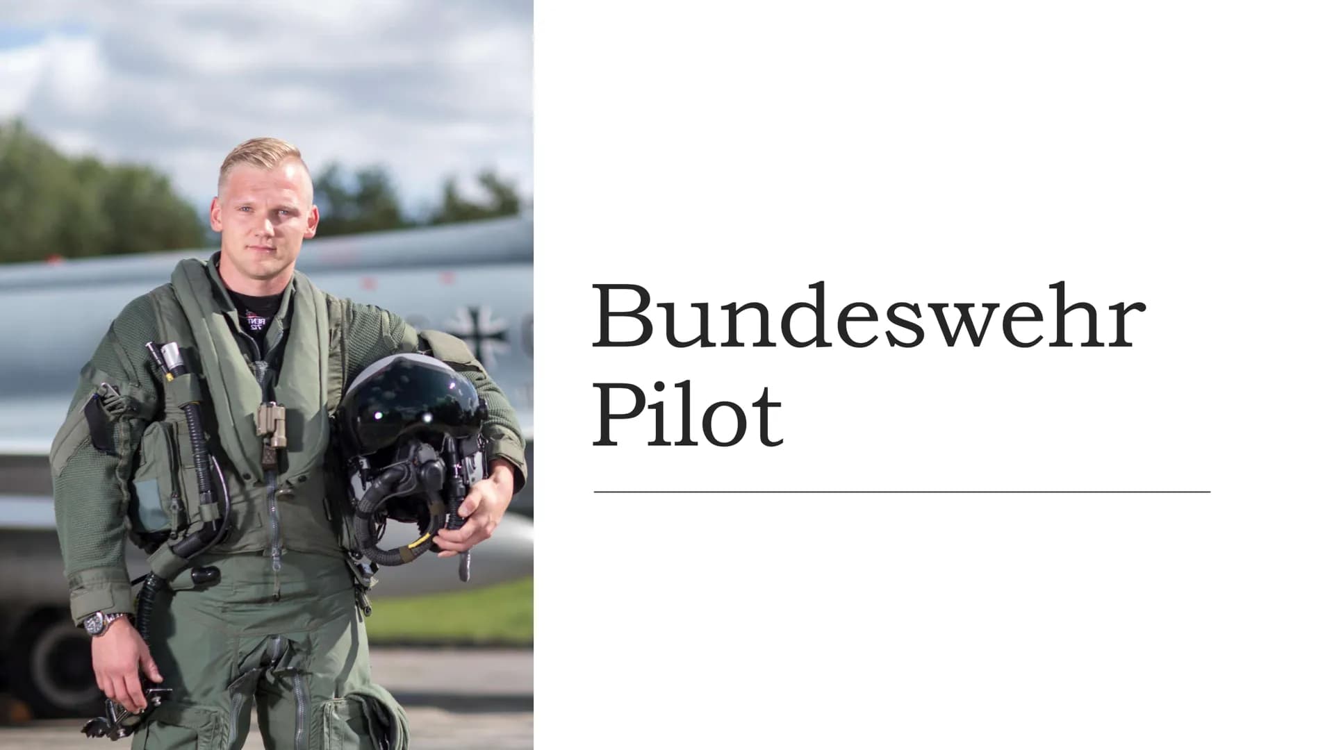 Bundeswehr
Pilot Eignungstest
https://www.ausbildungspark.com/einstellungstest/bundeswehr/ Berufsbeschreibung
Was macht ein Bundeswehr Pilot