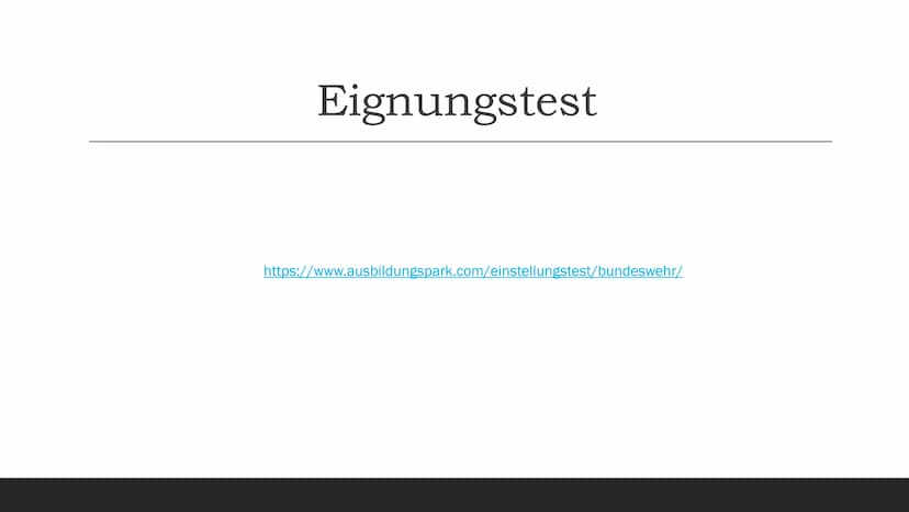 Bundeswehr
Pilot Eignungstest
https://www.ausbildungspark.com/einstellungstest/bundeswehr/ Berufsbeschreibung
Was macht ein Bundeswehr Pilot