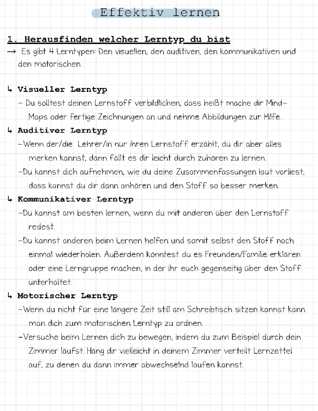 Effektiv lernen