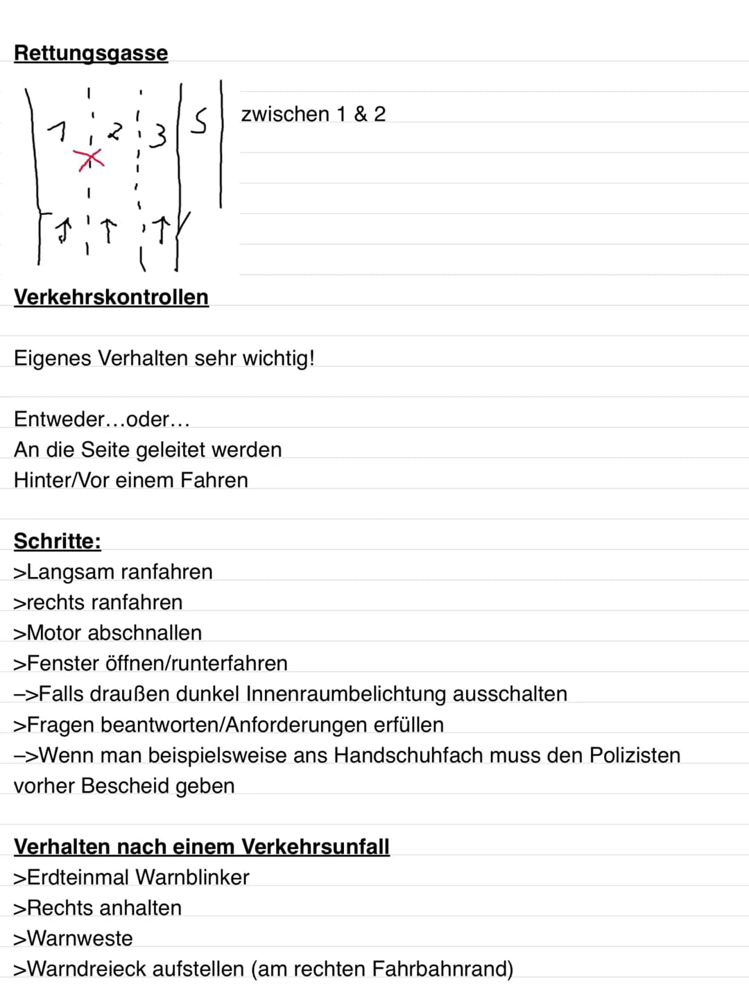 Thema 11-Kapitel 2-6
Verhalten in besonderen Situationen
Im Tunnel:
>Licht an
>Sonnenbrille absetzen
>Rundfunk einschalten
>Auf Aussagen ach