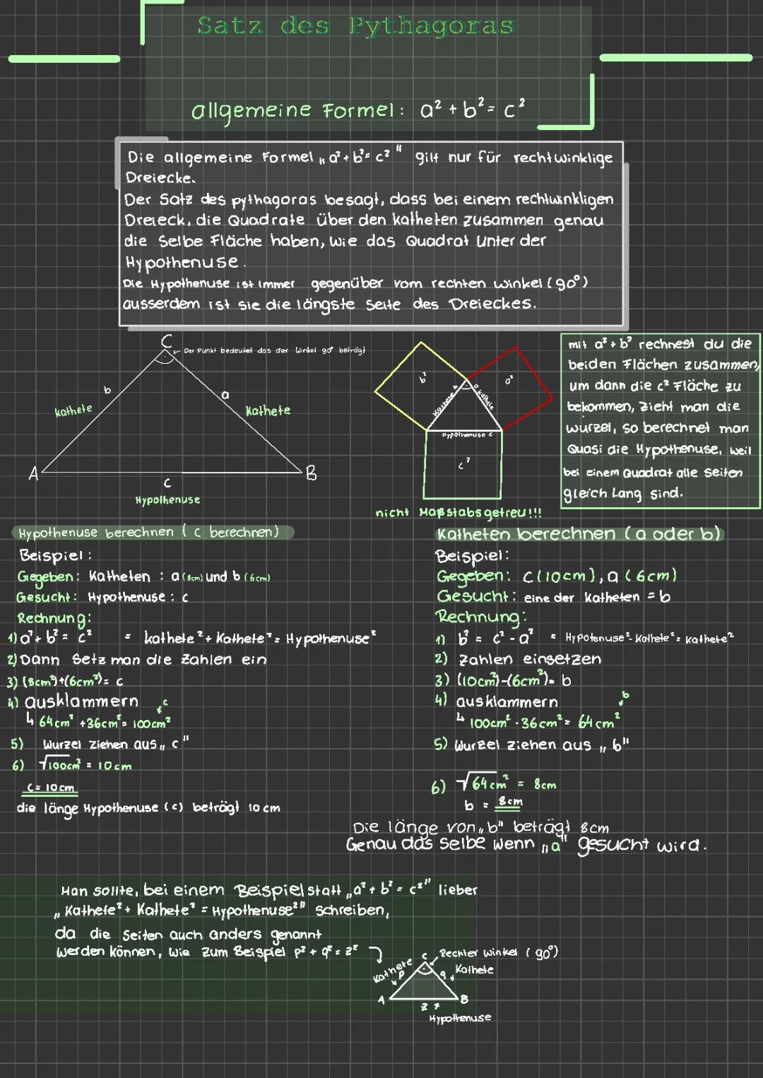  Satz des Pythagoras