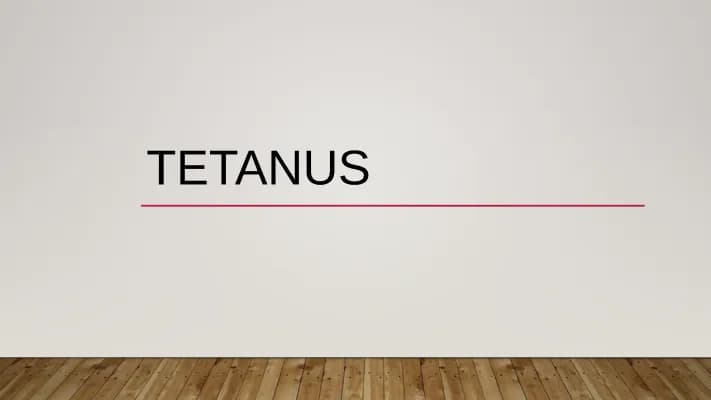 Know Tetanus thumbnail