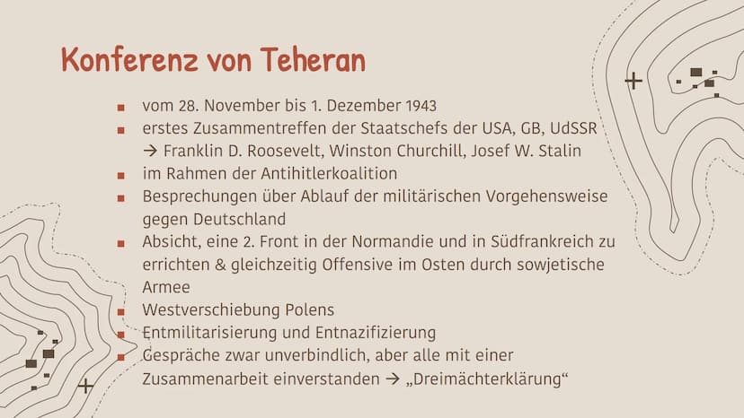 WALE
Hladkaliny
Zerstörung Neuanfang Verantwortung Nachkriegszeit
&
Potsdamer Abkommen GLIEDERUNG
1. Situation der Deutschen nach Kriegsende
