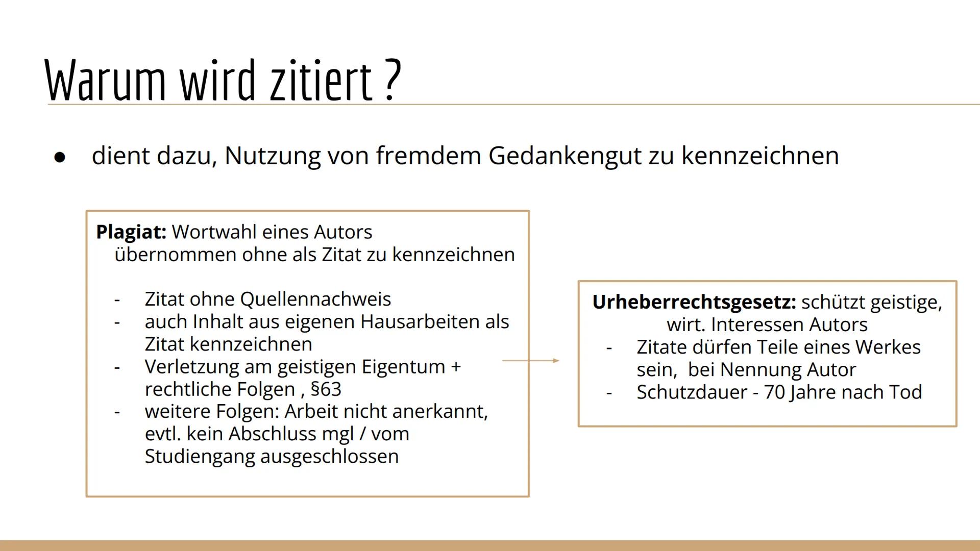 Zitieren GLIEDERUNG
1. Zitieren
2. Direktes Zitieren
3. Indirektes Zitieren
4. Sonderfälle
5. Quellen 1. ZITIEREN Zitieren definiert
Duden D