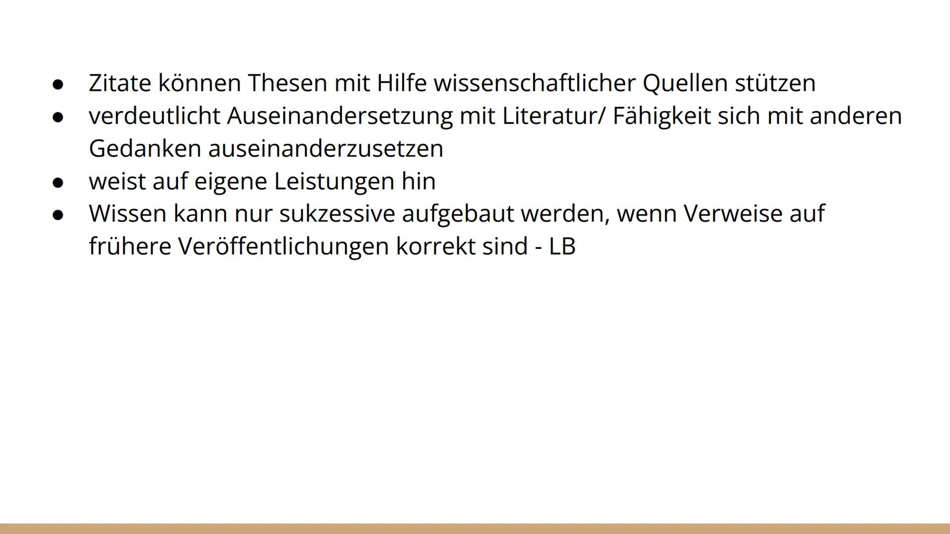 Zitieren GLIEDERUNG
1. Zitieren
2. Direktes Zitieren
3. Indirektes Zitieren
4. Sonderfälle
5. Quellen 1. ZITIEREN Zitieren definiert
Duden D