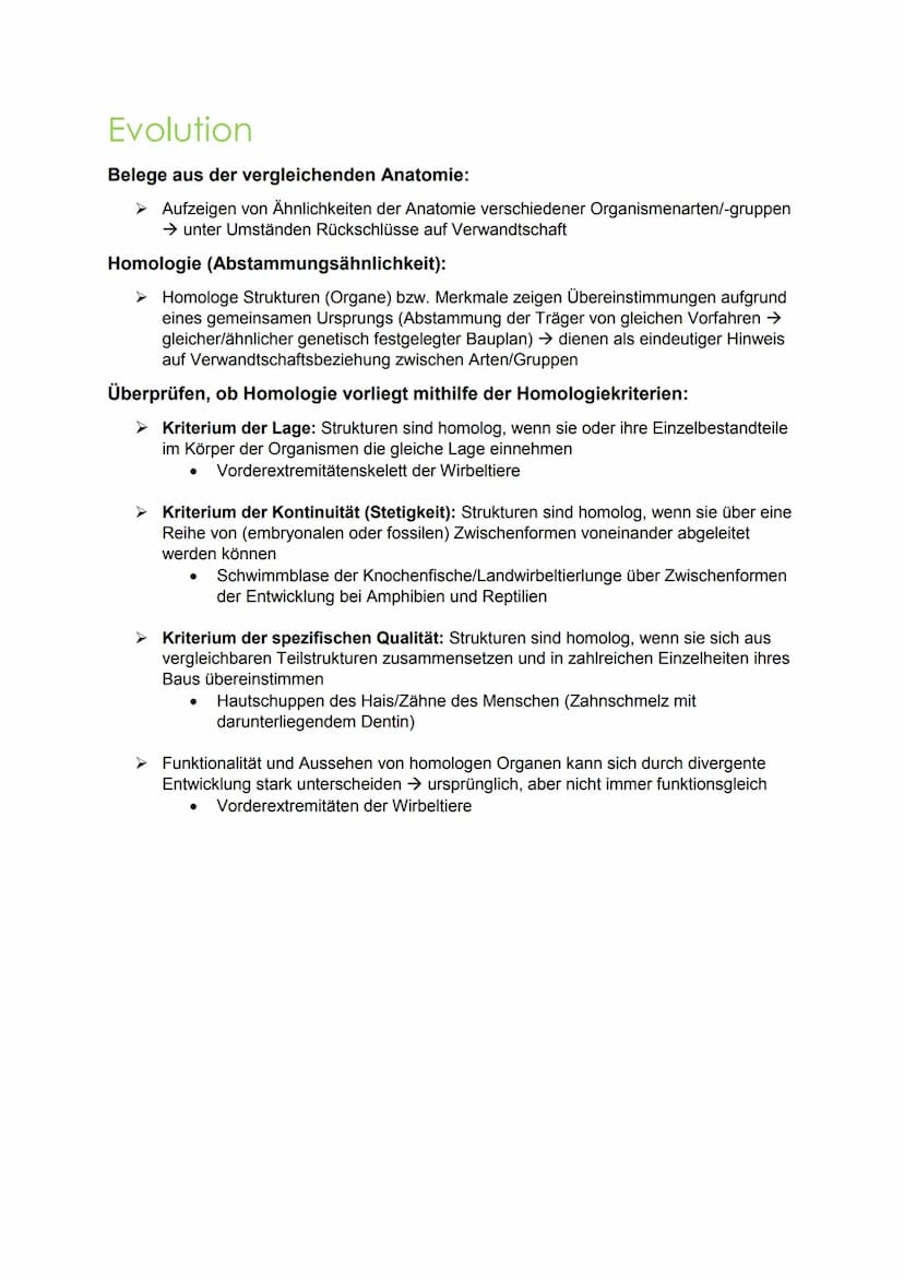 evolution Evolution
Hierarchische Einteilung der Organismen:
Stamm/Abteilung: Chordatiere
Unterstamm/-abteilung: Wirbeltiere
Klasse: Säugeti