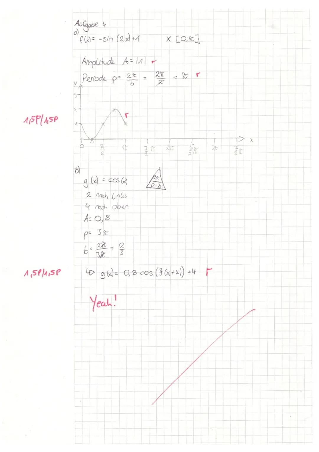 TEIL A: Ohne Hilfsmittel
Aufgabe 1:
Bilde die erste Ableitung der Funktion f.
a) f(x) = 2x³ - 6x² +/=//
b) f(x)= x³ (-2x + 1)¹
Aufgabe 2:
Lö