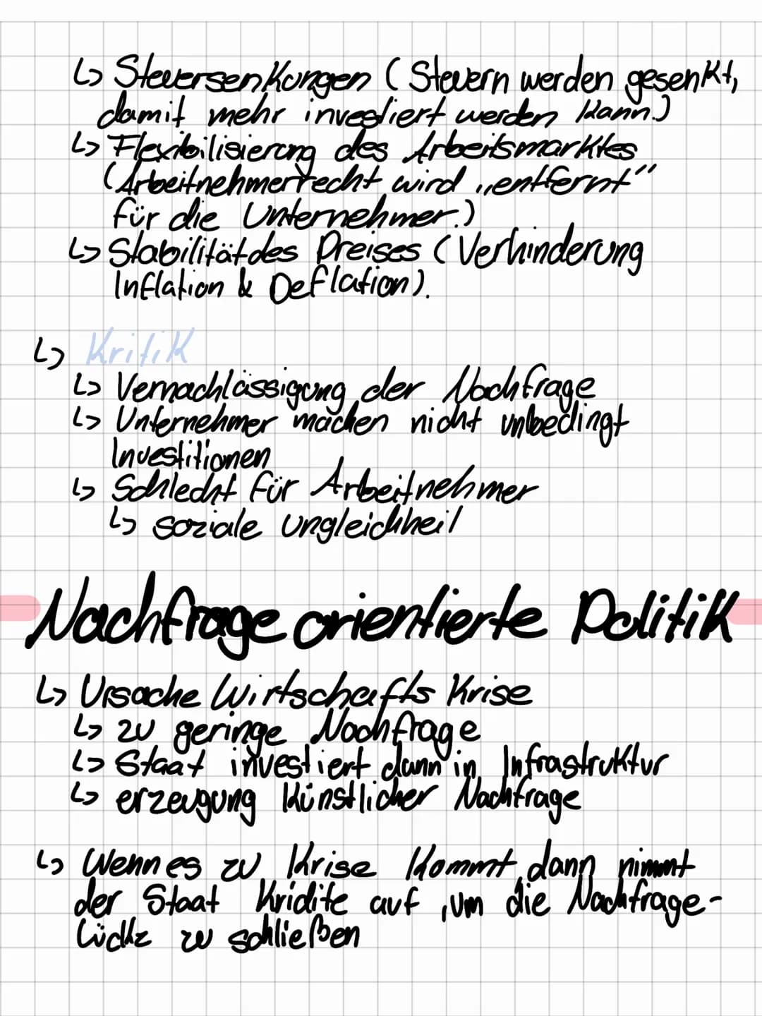 
<p>Die angebotsorientierte Wirtschaftspolitik legt die Grundannahme zugrunde, dass Investitionen von Unternehmen zur Schaffung neuer Arbeit