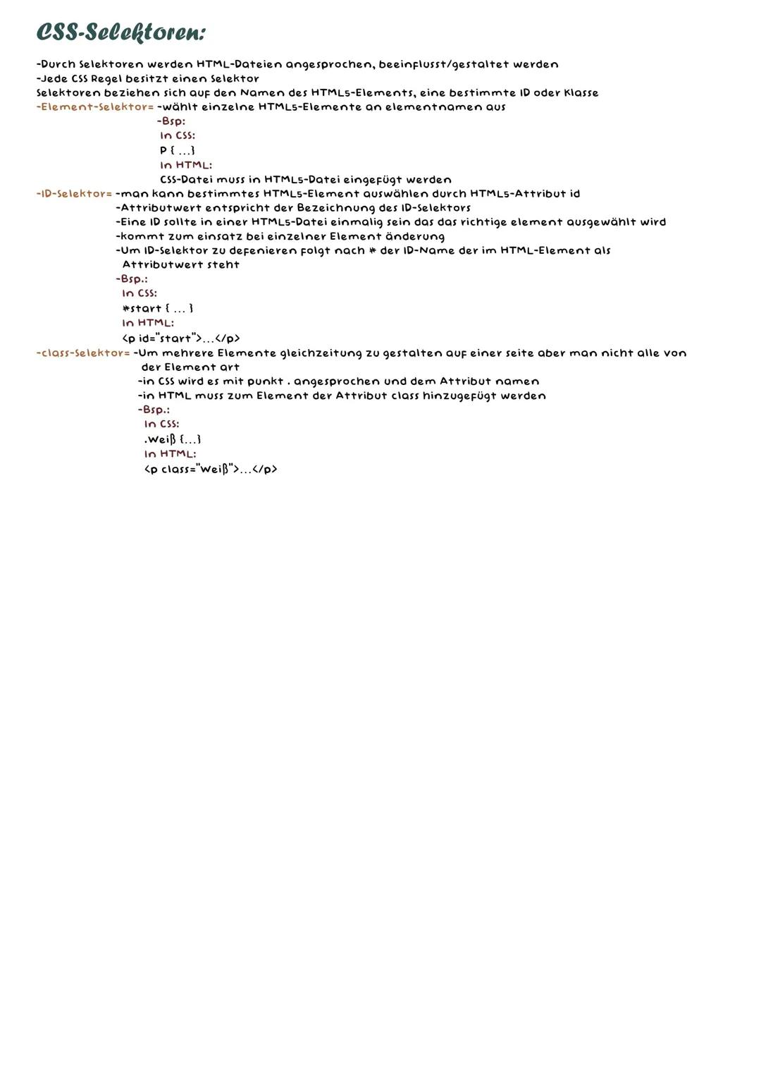 HTML-5:
HTML 5= Hypertext Markup Language
-HTML 5 ist eine Auszeichnungssprache mit der Webseiten geschrieben werden.
-HTML 5 legt Fest welc