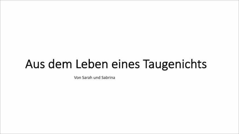 Aus dem Leben eines Taugenichts
Von: Joseph Karl Benedikt Freiherr von Eichendorff
Biographie:
1788-1857
Stammt aus Adelsfamilie
Studiert ab