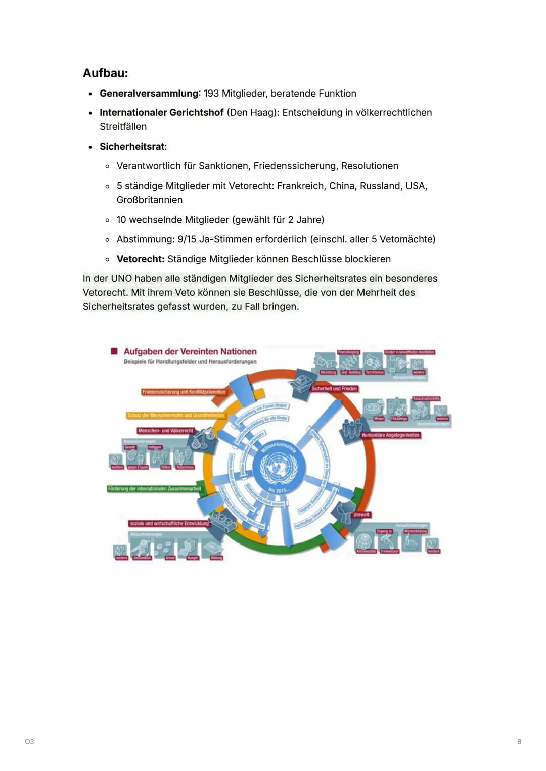 Q3
Q3.1 Internationale Konflikte und Konfliktbearbeitung in einer differenzierten Staatenwelt
▼Analyse eines aktuellen, exemplarischen Konfl