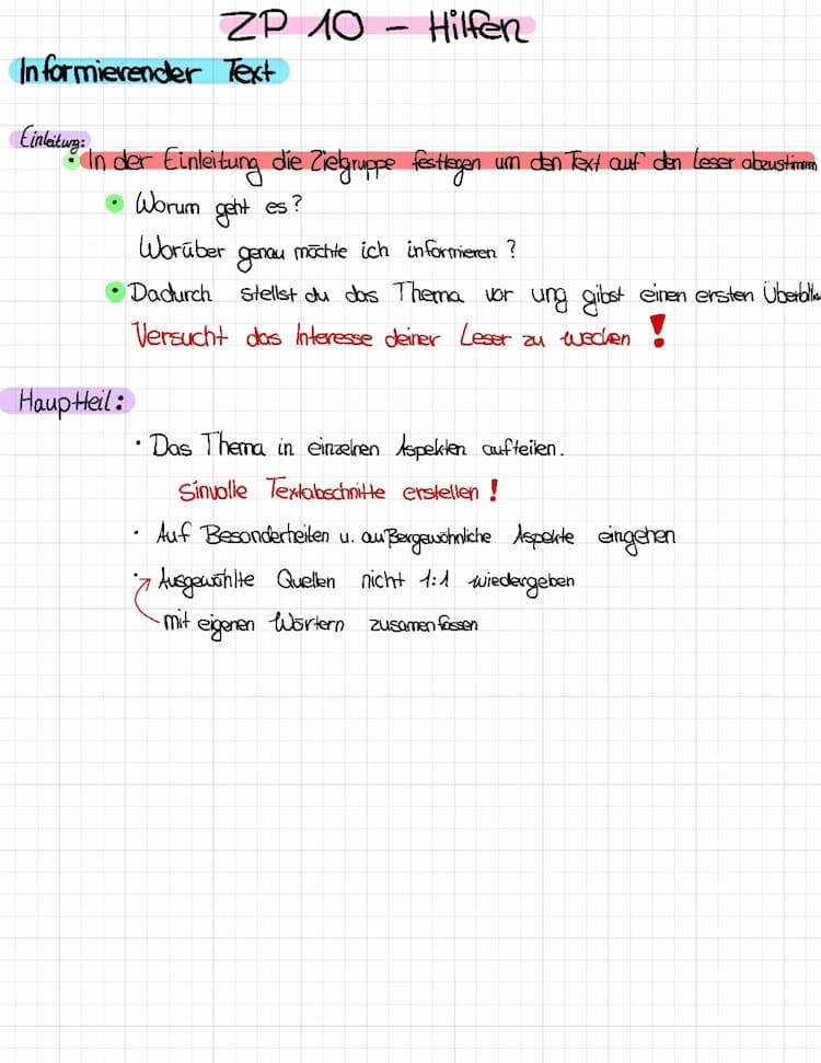 Know ZP 10 Informierender Text Hilfe thumbnail