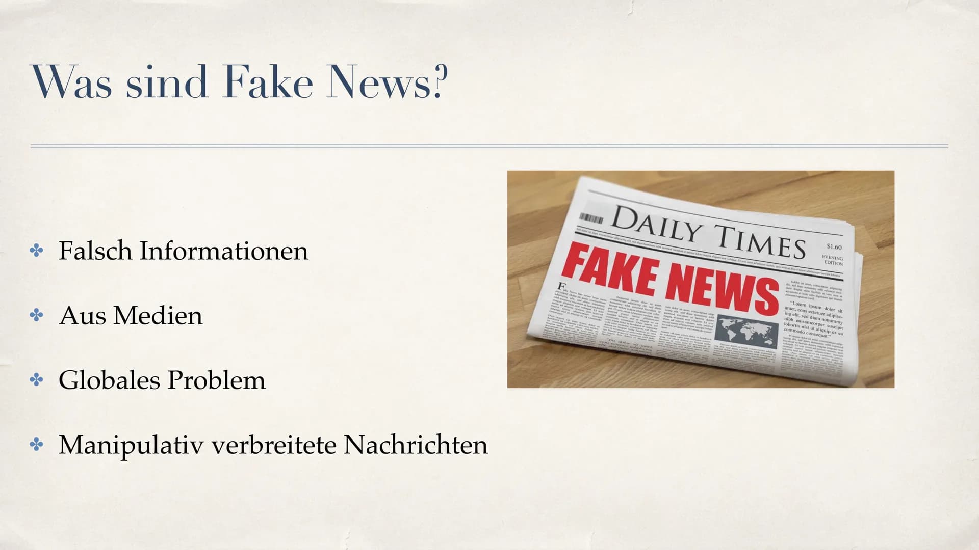 Manipulation
מי
n
Photos
Propaganda
05.05.2022
Fake
News
Fake News
Hoax Was sind Fake News?
Falsch Informationen
Aus Medien
Globales Problem