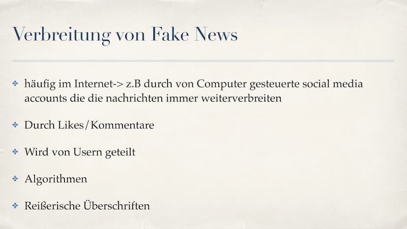 Manipulation
מי
n
Photos
Propaganda
05.05.2022
Fake
News
Fake News
Hoax Was sind Fake News?
Falsch Informationen
Aus Medien
Globales Problem