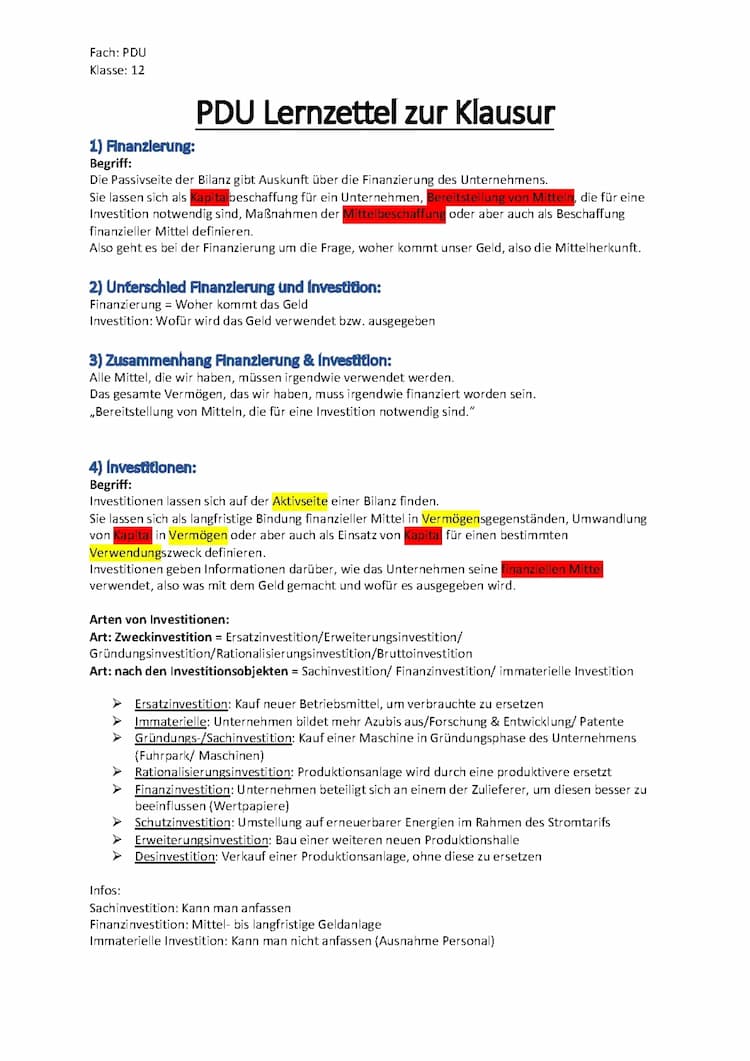 Know Investition und Finanzierung thumbnail