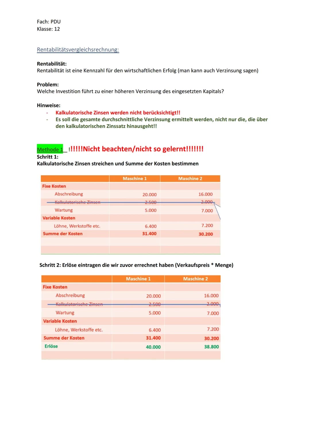 Fach: PDU
Klasse: 12
PDU Lernzettel zur Klausur
1) Finanzierung:
Begriff:
Die Passivseite der Bilanz gibt Auskunft über die Finanzierung des