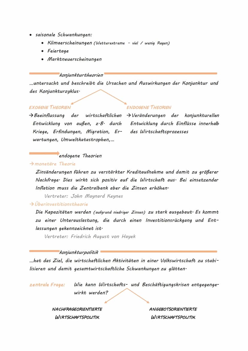KONJUNKTUR
= zyklische Schwankungen der Kapazitätsauslastung einer Volkswirtschaft. Gemes-
sen wird die Konjunktur durch den Auslastungsgrad