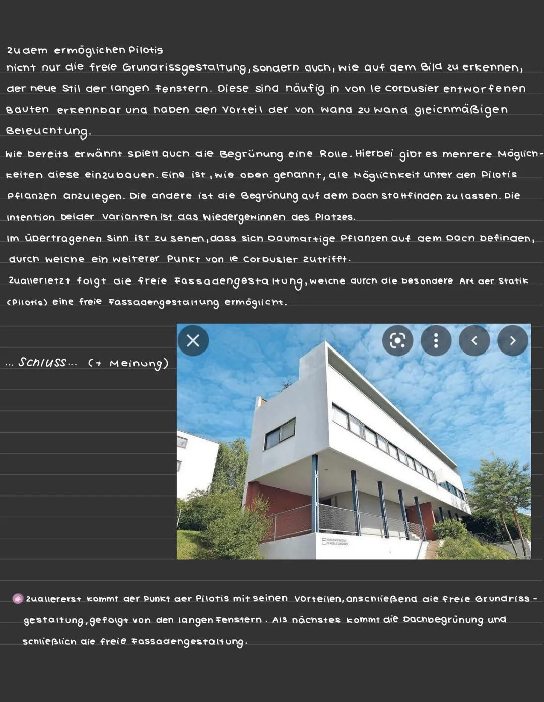 # übung
Klausur le Corbusier

Alicia ka
05.11.21

Le Corbusier ist einer, wenn nicht sogar der Einflussreichste Architekt, sowohl in der ver