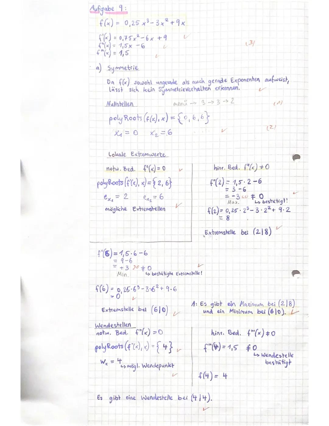 Name:
Jill
Jahrgang Q2
GK3
Aufgabe Nr.1)
i) (x-7)² =
a)
-2
Mathematik
Klausur Nr.1
Zugelassene Hilfsmittel: Graphikfähiger Taschenrechner (G