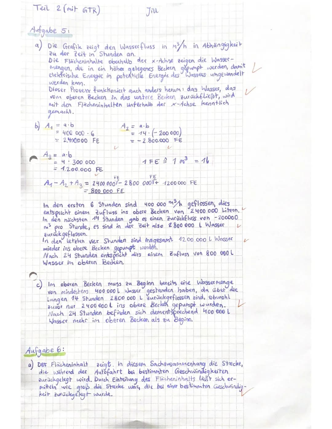 Name:
Jill
Jahrgang Q2
GK3
Aufgabe Nr.1)
i) (x-7)² =
a)
-2
Mathematik
Klausur Nr.1
Zugelassene Hilfsmittel: Graphikfähiger Taschenrechner (G