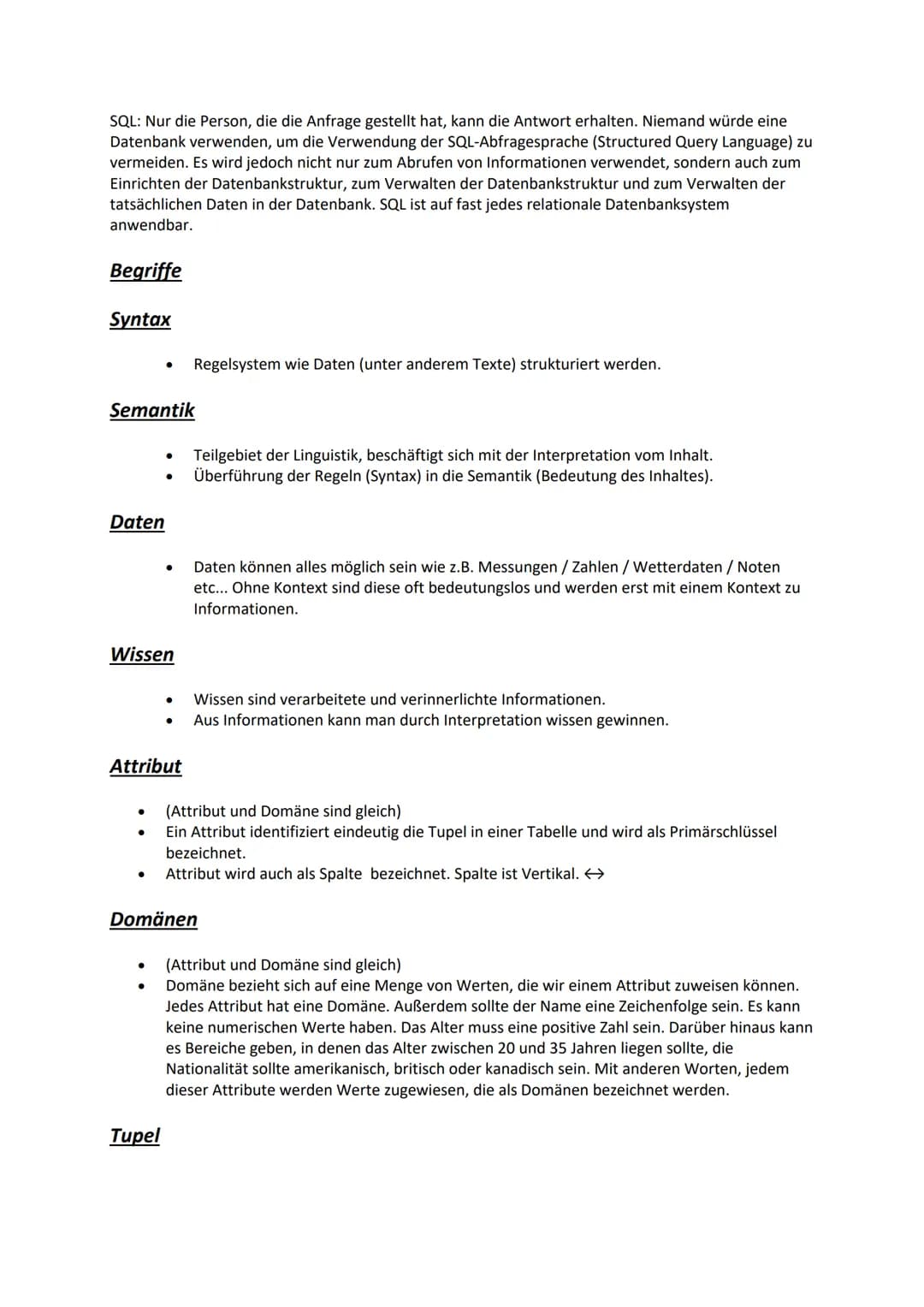 1:1 Beziehung in relationalen Datenbanken
In einer "Eins-zu-Eins" -Beziehung in einer relationalen Datenbank wird jeder Datensatz in Tabelle