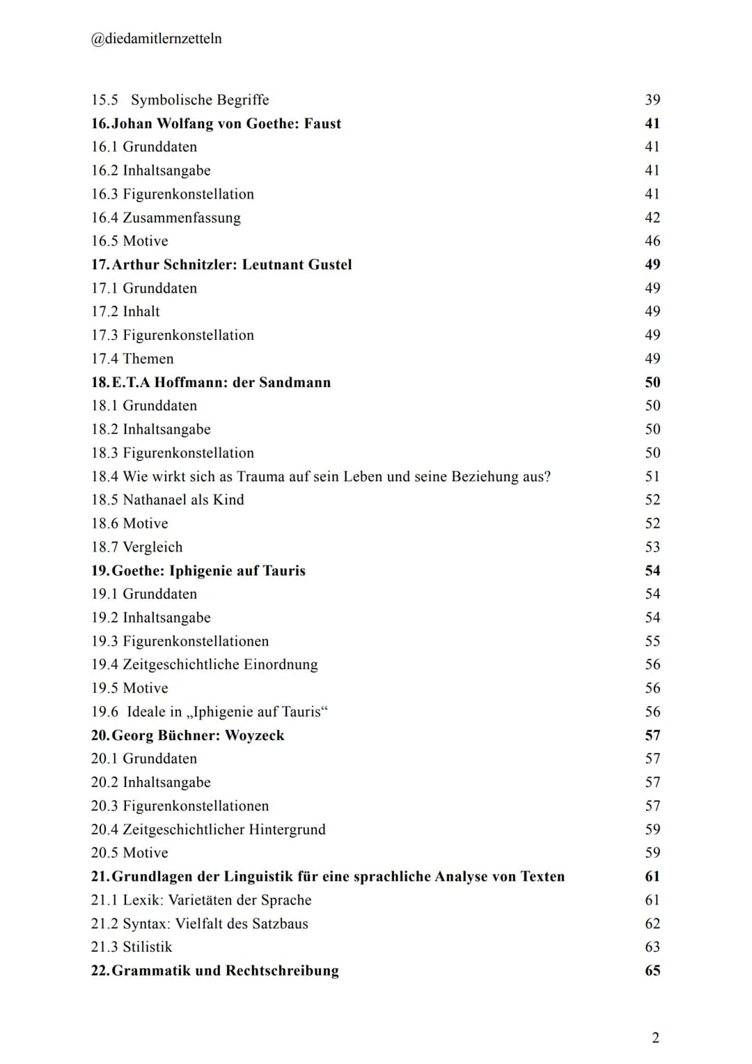 @diedamitlernzetteln
3. Romantik
3.1 Definition
3.2 Historische Hintergründe der Romantik
4. Weimarer Klassik
5. Aufklärung
6. Sturm und Dra