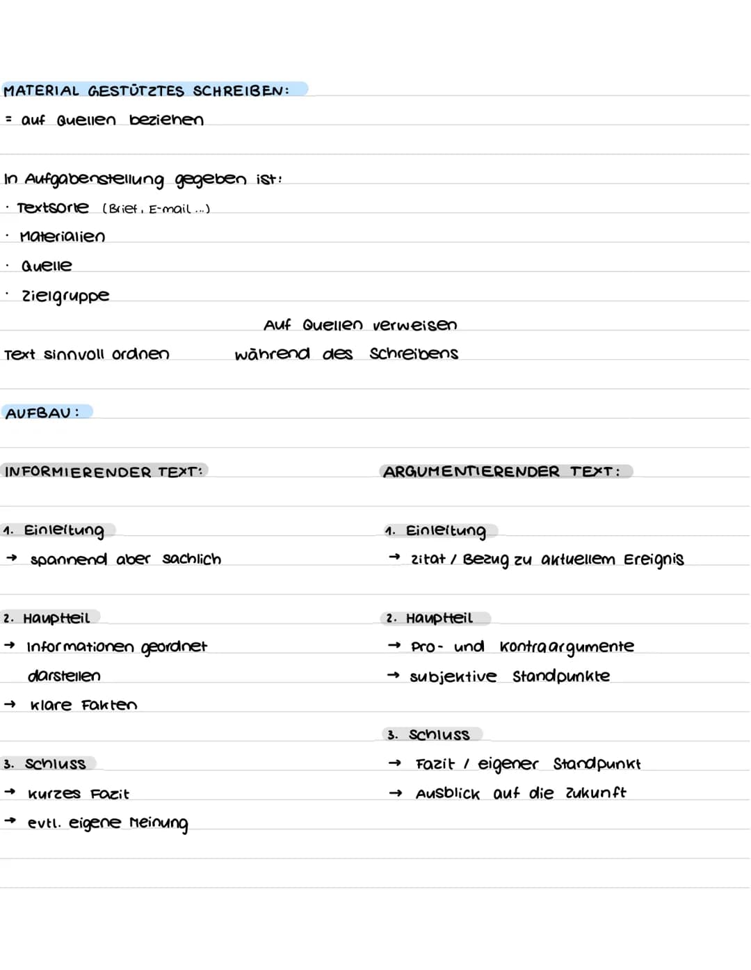 TEXTFORMEN Erörterung:
→ Auseinandersetzung mit verschiedenen Ansichten zu einer Fragestellung.
→ Anschließend stellungsnahme
Den Leser von 