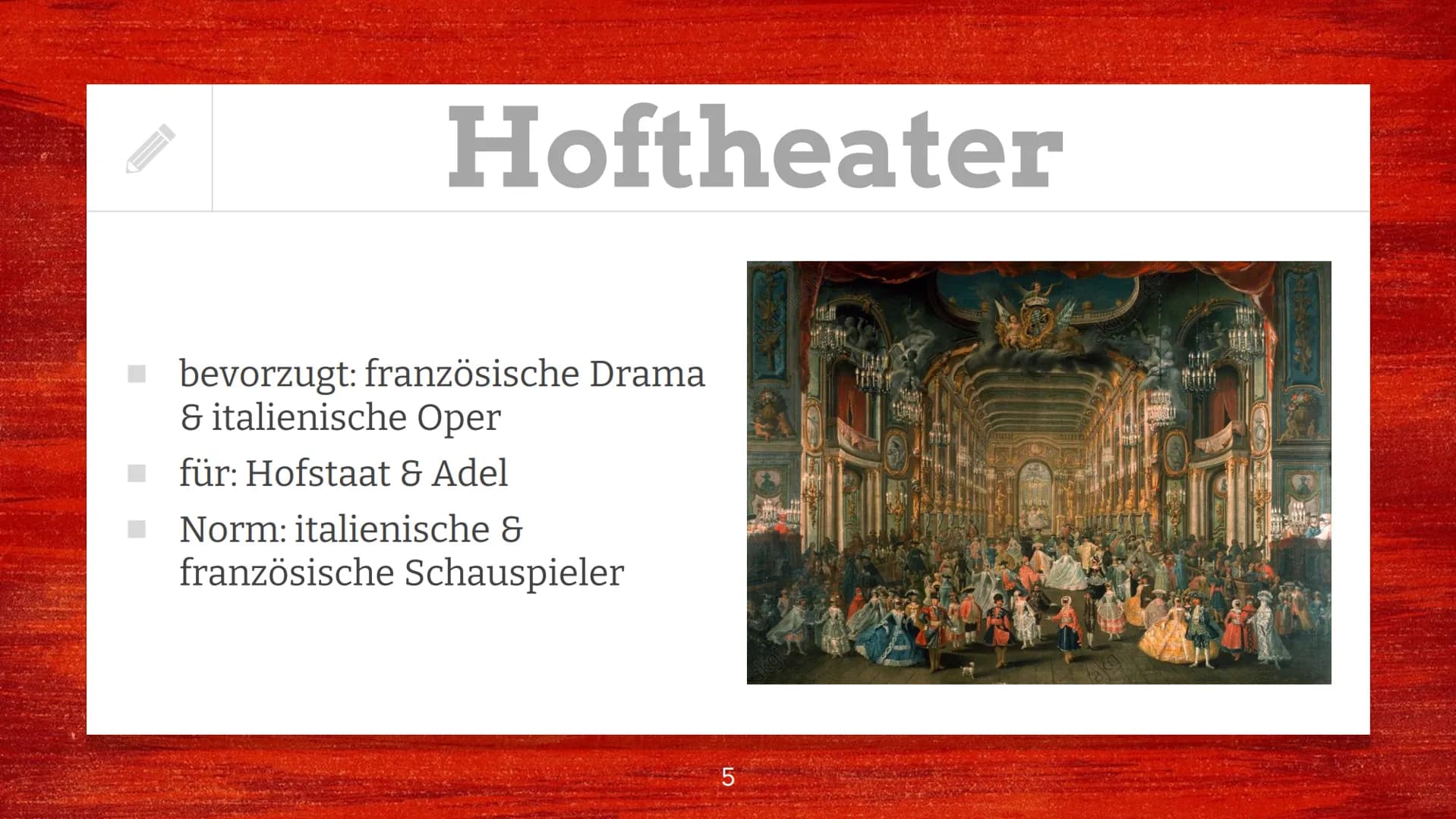 Denise Berger
Lk Deutsch
Fr. Steppat
Gliederung:
1. Drama
2. verschiedene Arten d. Theaters
Das Theater - die kulturelle Entwicklung zur Ein