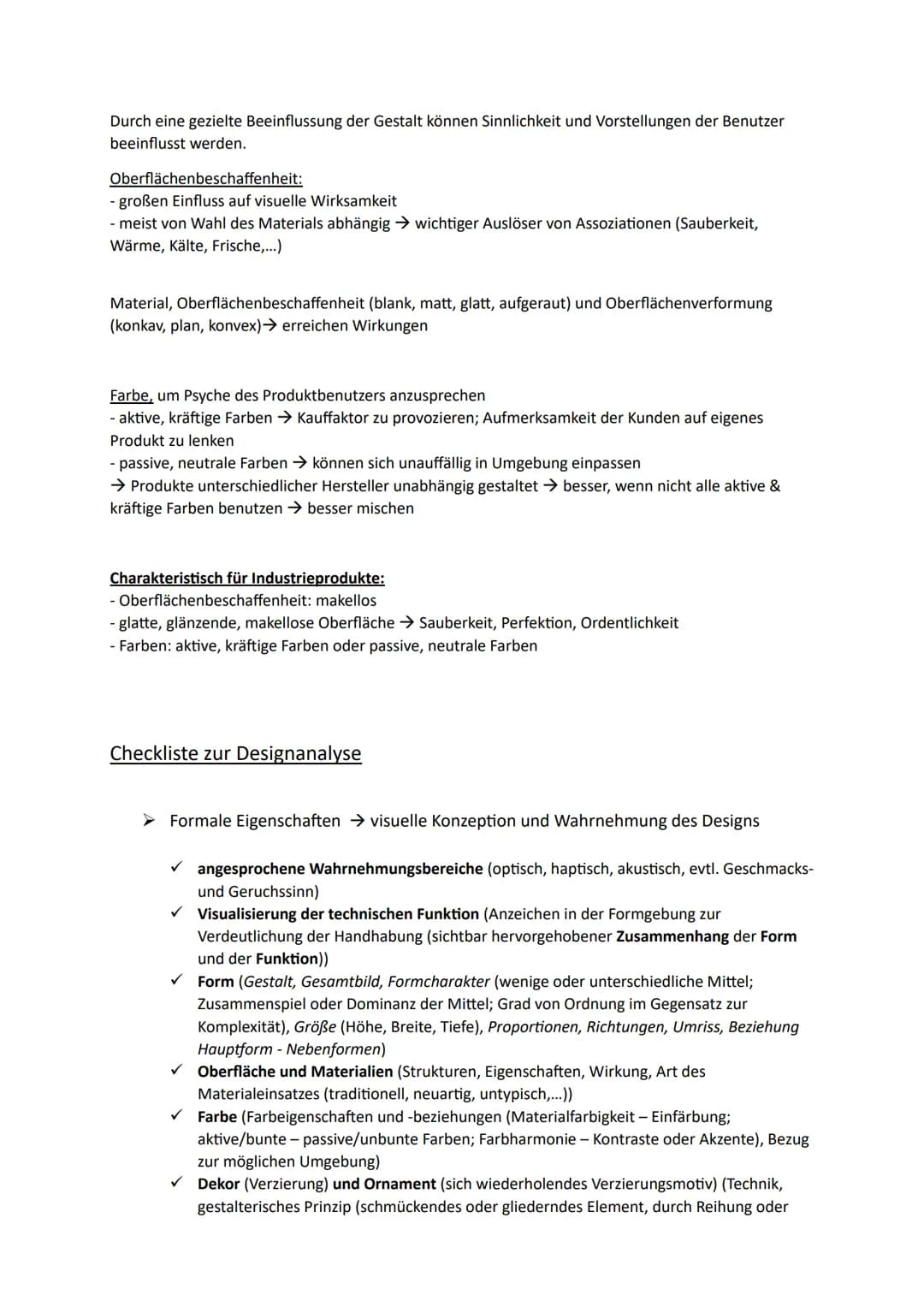 Möglichkeiten und Grenzen einer Design-Analyse
Design = funktionsorientierte Formgebung von industriell hergestellten Gebrauchsgegenständen
