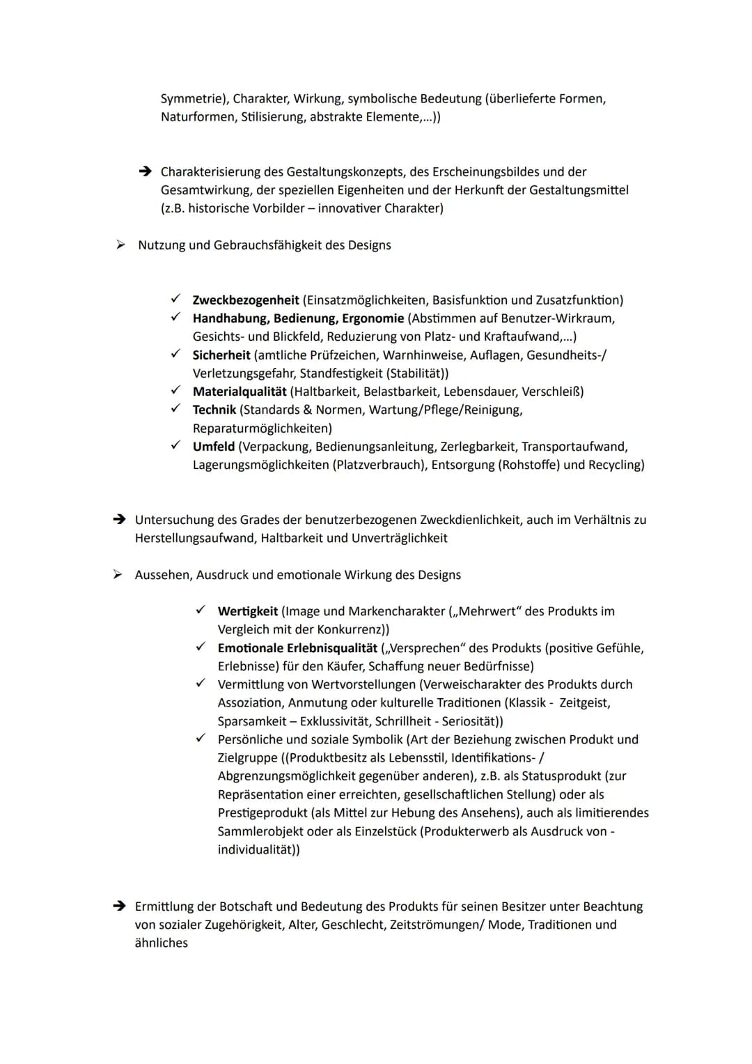 Möglichkeiten und Grenzen einer Design-Analyse
Design = funktionsorientierte Formgebung von industriell hergestellten Gebrauchsgegenständen
