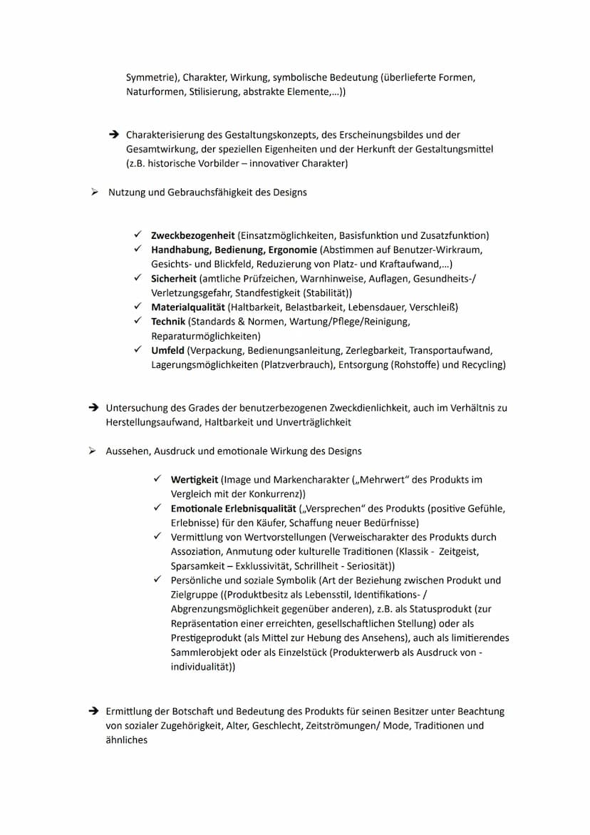 Möglichkeiten und Grenzen einer Design-Analyse
Design = funktionsorientierte Formgebung von industriell hergestellten Gebrauchsgegenständen
