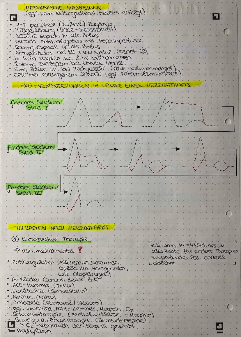 G
Akutes Koronarsyndrom
= instabile AP und Herzinfarkt 21
DEFINITION::
Unter dem Begriff akutes Koronassyndrom (AKS) werden die
instabile. A