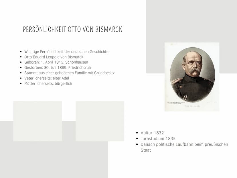 WILHELM II. UND BISMARCK
Von Marleen und Aleyna BRAINSTORMING
BRAINSTORMING GLIEDERUNG
WILHELM II. UND BISMARCK
Persönlichkeit von Bismarck
