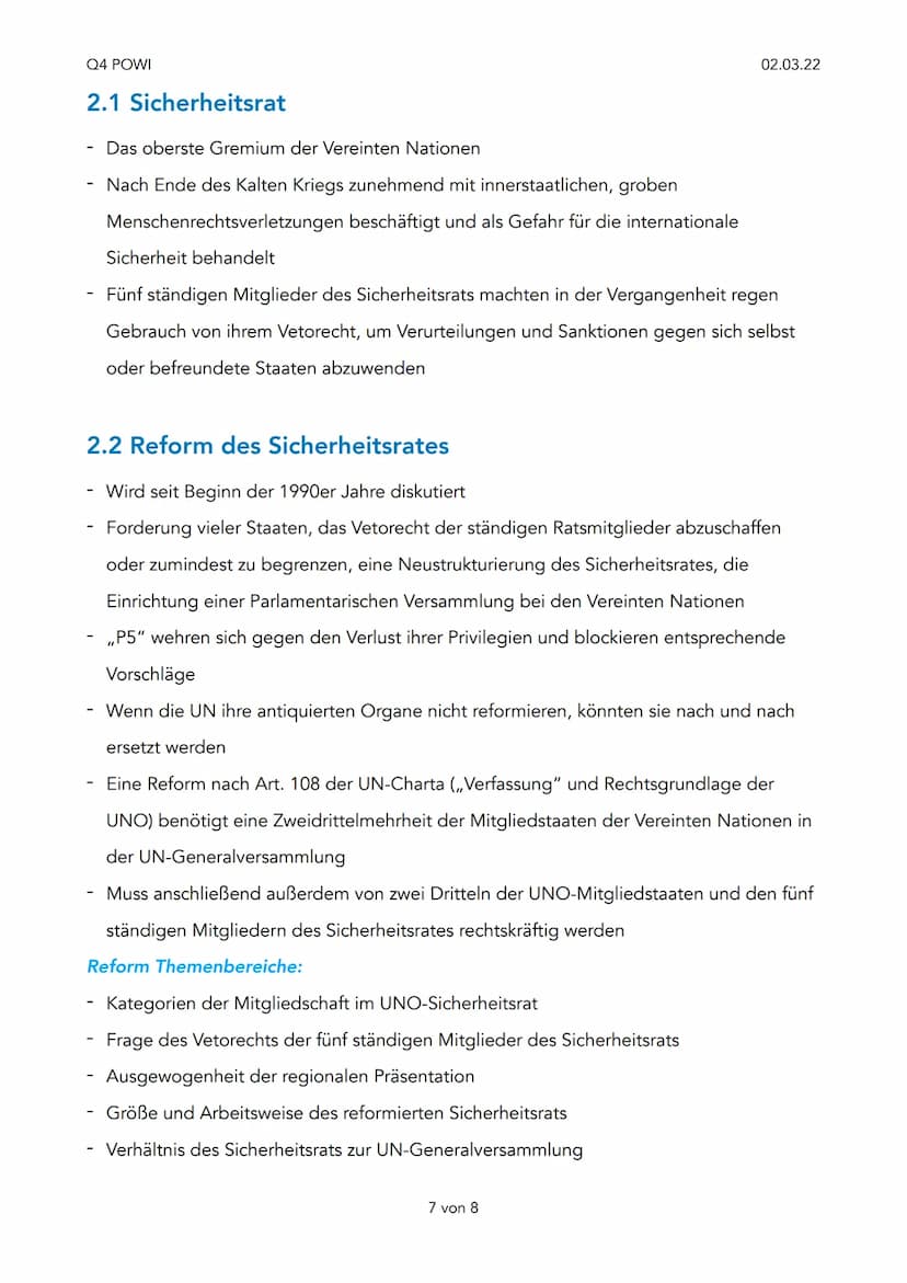 Q4 POWI
1. Globalisierung
Prozess der zunehmenden Vernetzung der Volkswirtschaftlichen auf internationaler Ebene
in den Bereichen Wirtschaft