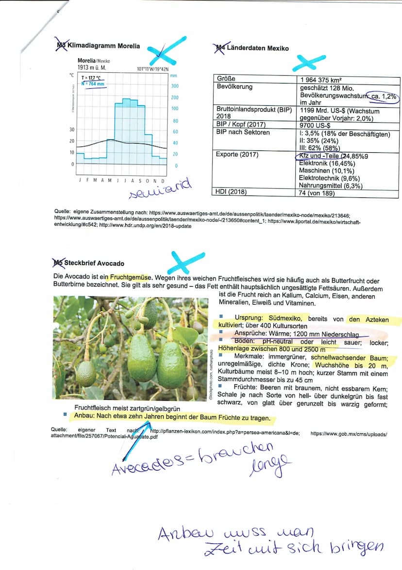 Erdkunde LK
Q1.1
Maja
Beginn: 7:25 Uhr
Abgabe: 10:00 Uhr
Arbeitszeit: 155 min
Thema: Nachhaltige landwirtschaftliche Produktion? - am Beispi