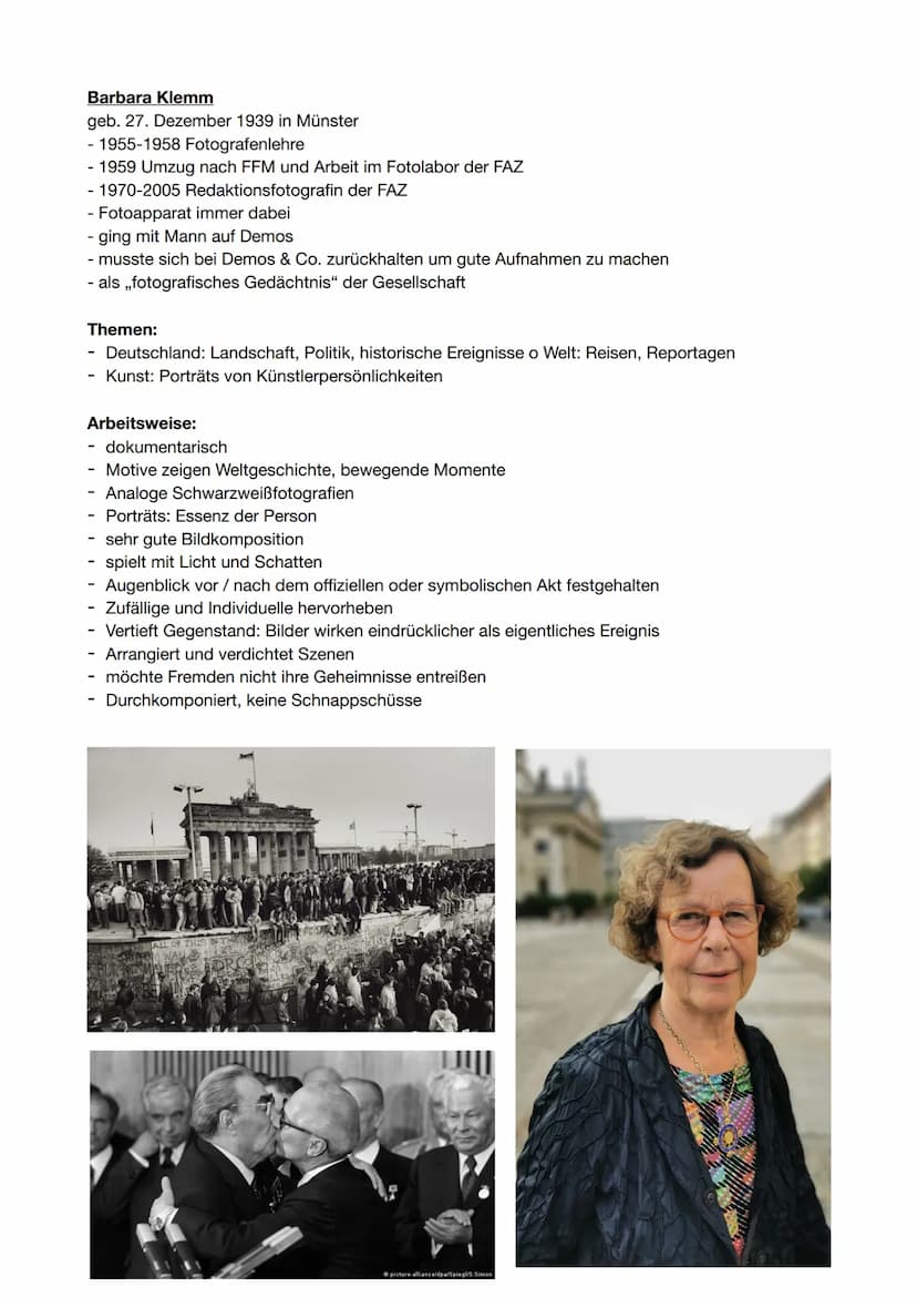 Q2.1 Ausdrucksmöglichkeiten von Fotografie - Hinterfragung der Wirklichkeit
Bilderschließung
- charakteristische Bildbeispiele unter Berücks