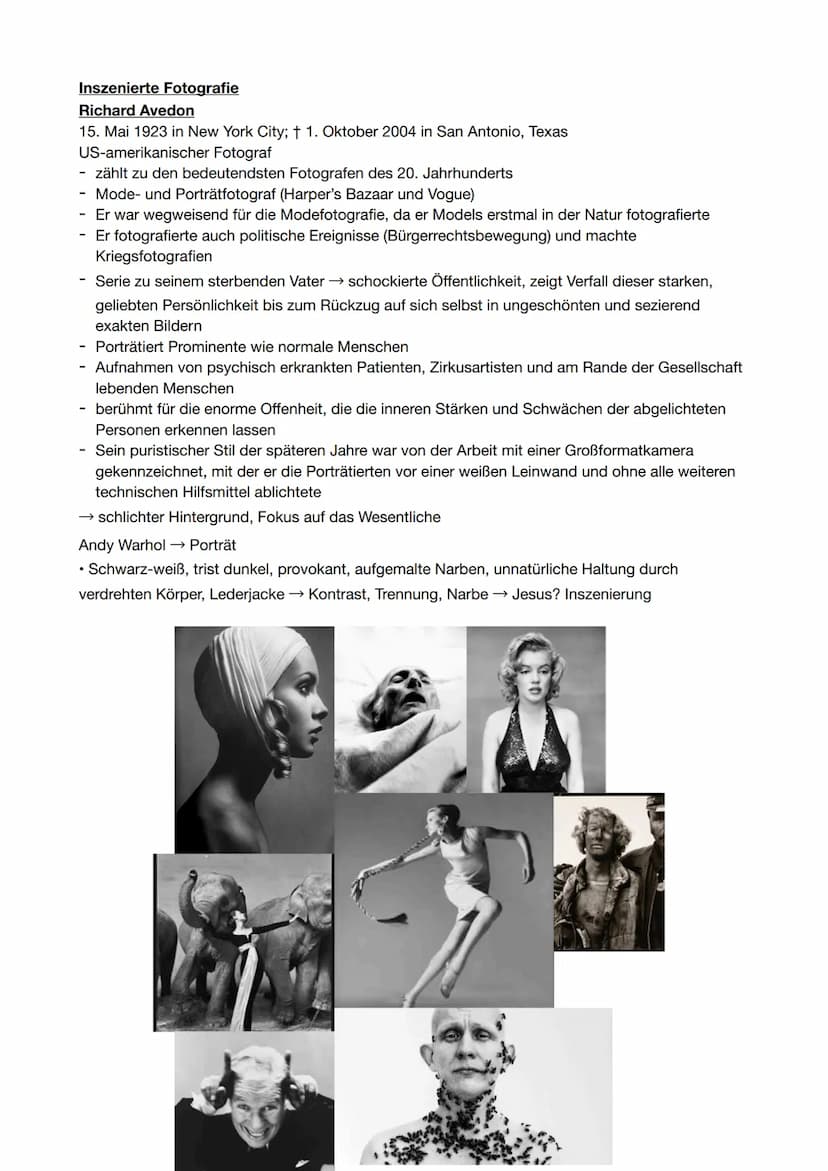 Q2.1 Ausdrucksmöglichkeiten von Fotografie - Hinterfragung der Wirklichkeit
Bilderschließung
- charakteristische Bildbeispiele unter Berücks