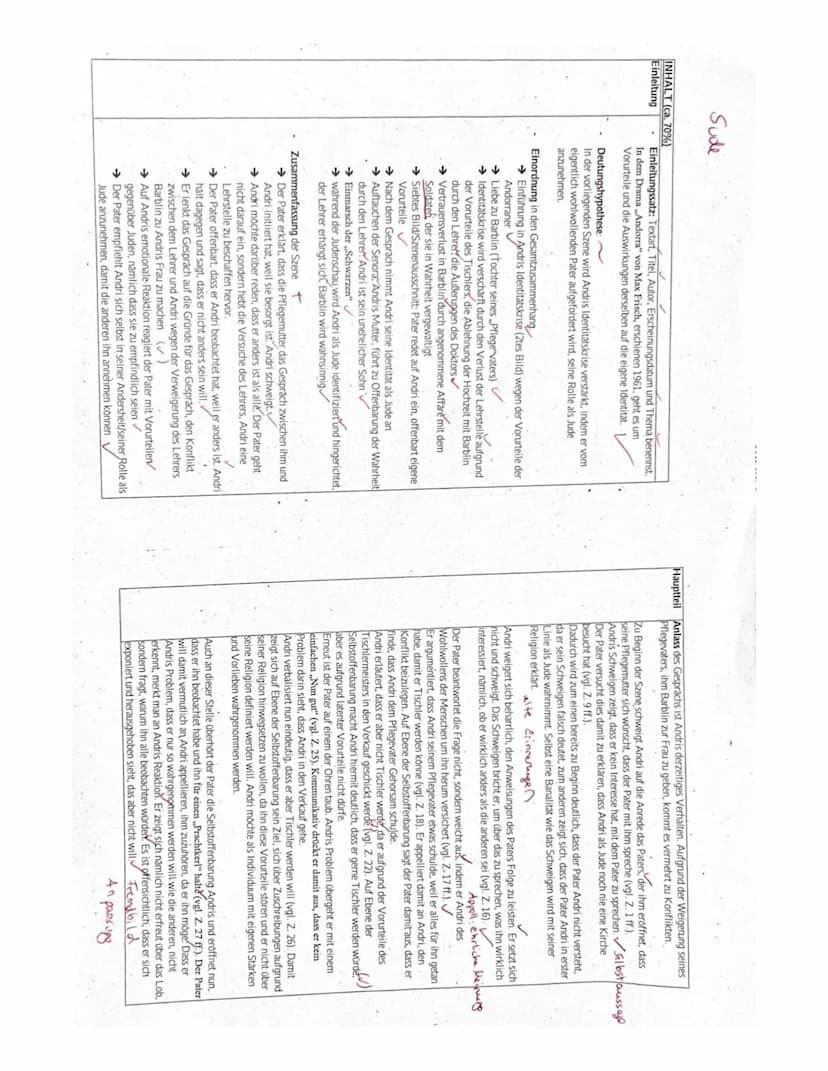 71
72 73 74 75 75
76
4. Klassenarbeit im Fach Deutsch (E2-Kurs)
Thema: Szenenanalyse
Aufgabe:
Analysiere den vorliegenden Auszug (M1, 7. Bil