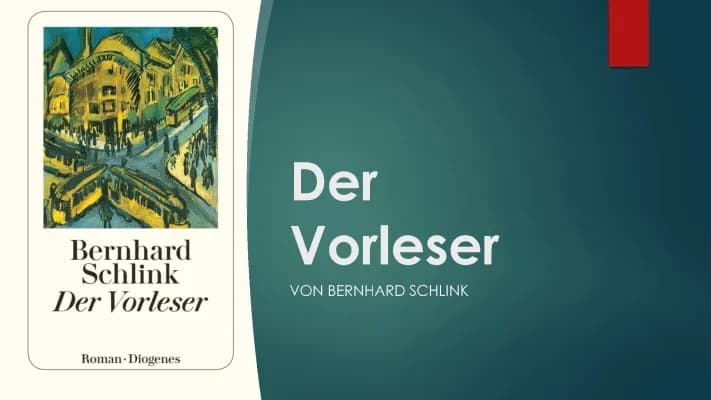 Know Der Vorleser von Bernhard Schlink thumbnail